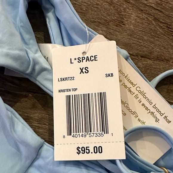 L*Space Kristen Tie Bikini Top- XS,S,M,L - Picture 7 of 10